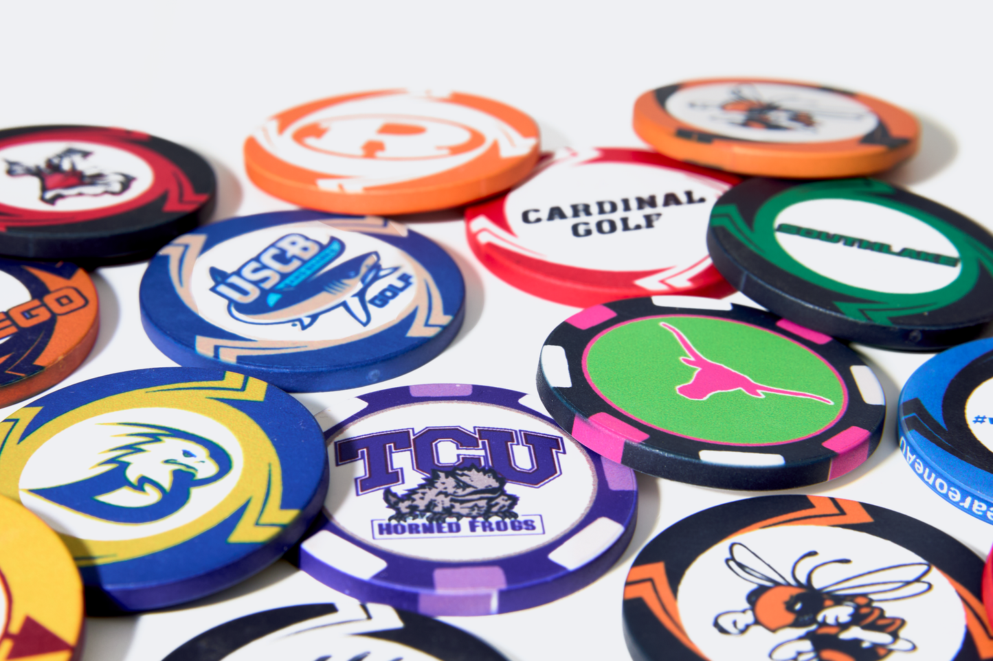 Poker Chip Ball Markers